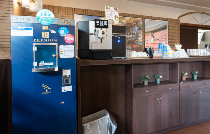 コーヒーマシン・水素水ドラフトサーバー