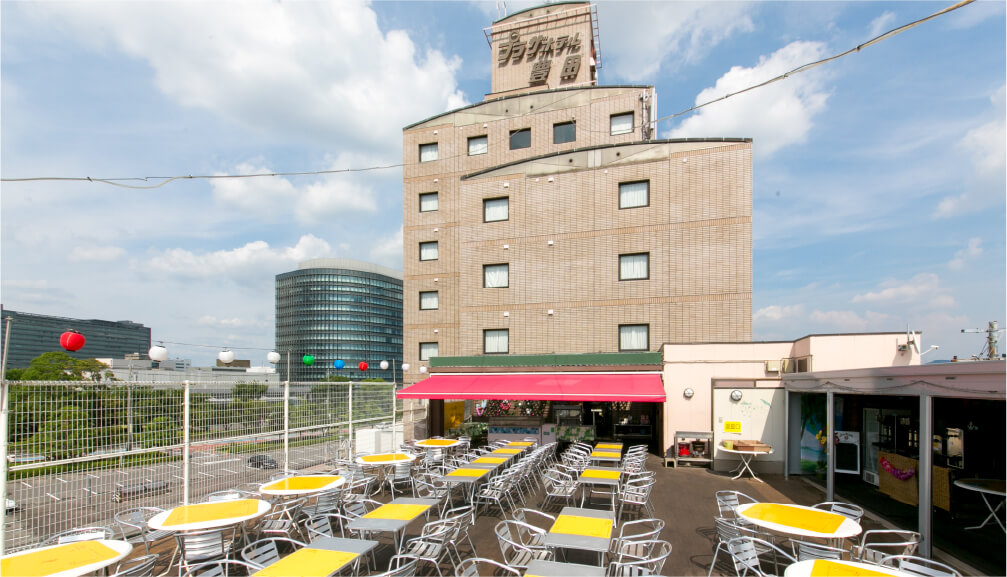 屋顶啤酒花园