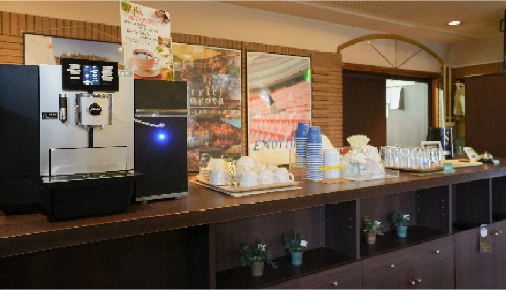 大堂免费饮品