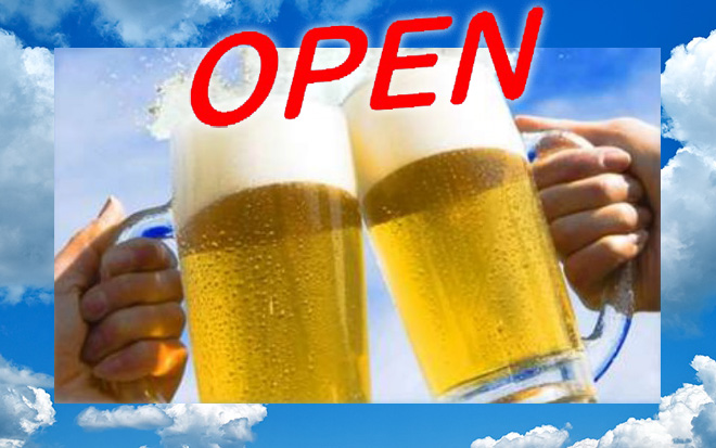 プラザホテル豊田屋上ビアガーデンで乾杯!